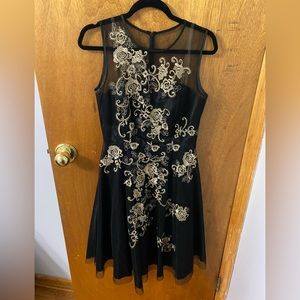Decode1.8 Black & Gold Dress